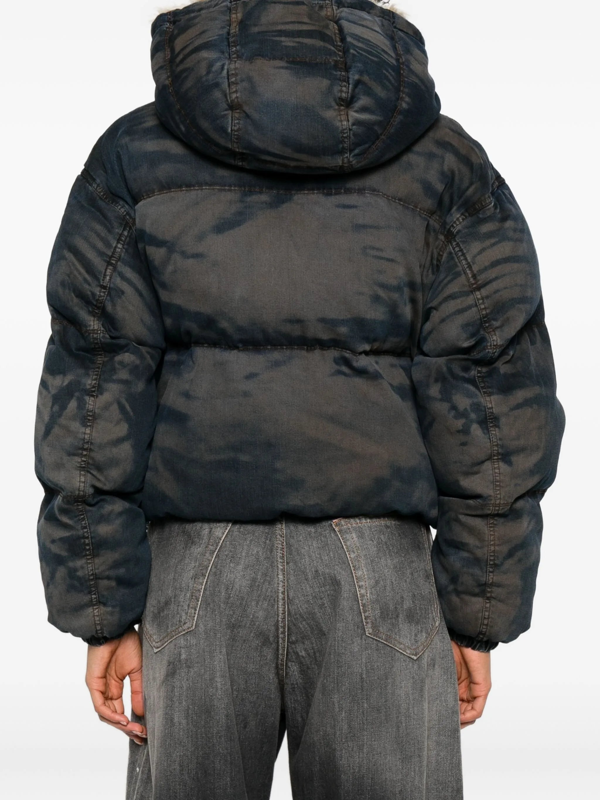 Diesel Camouflage-pattern Padded Jacket - 3