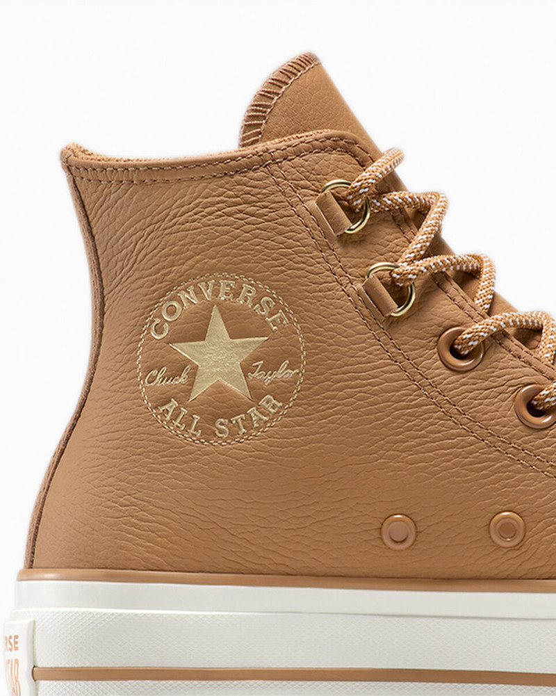 Chuck Taylor All Star Lift Platform Glam Leather 8