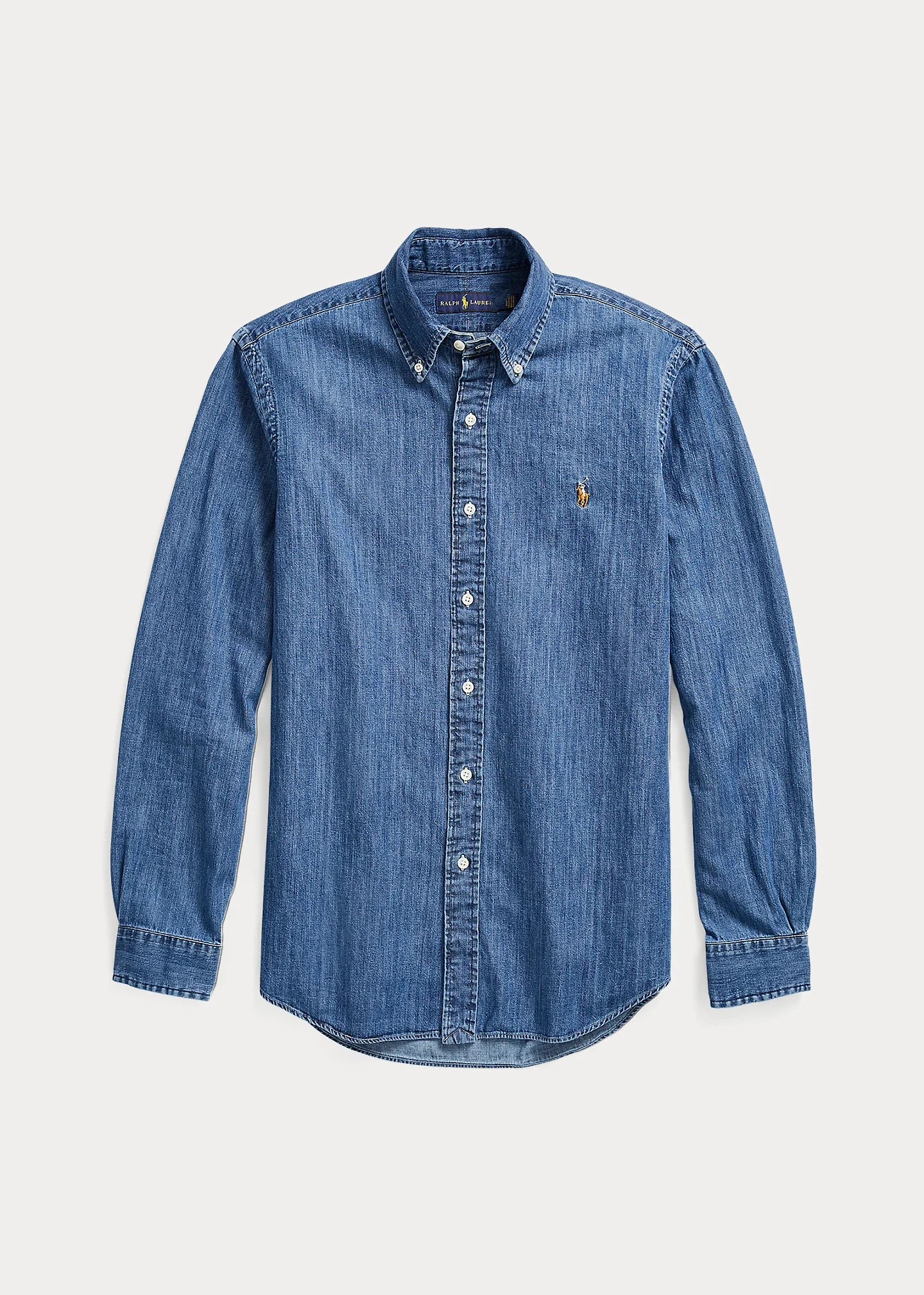 Classic Fit Denim Shirt - 1