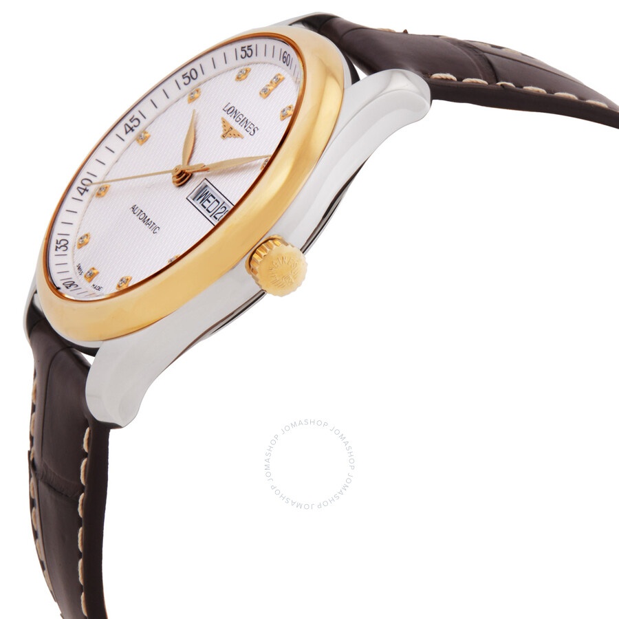Longines Master Automatic Diamond White Dial Men's Watch L2.755.5.77.3 - 2