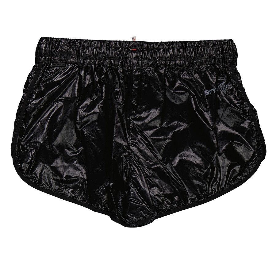 Moncler Ladies Black Ripstop Shorts - 5