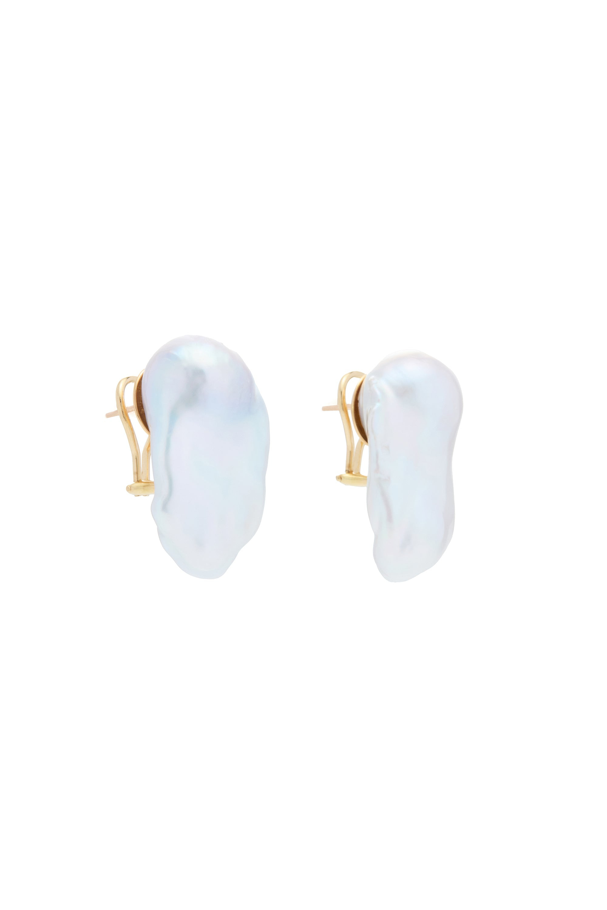 Baroque Freshwater Pearl Earrings - 3