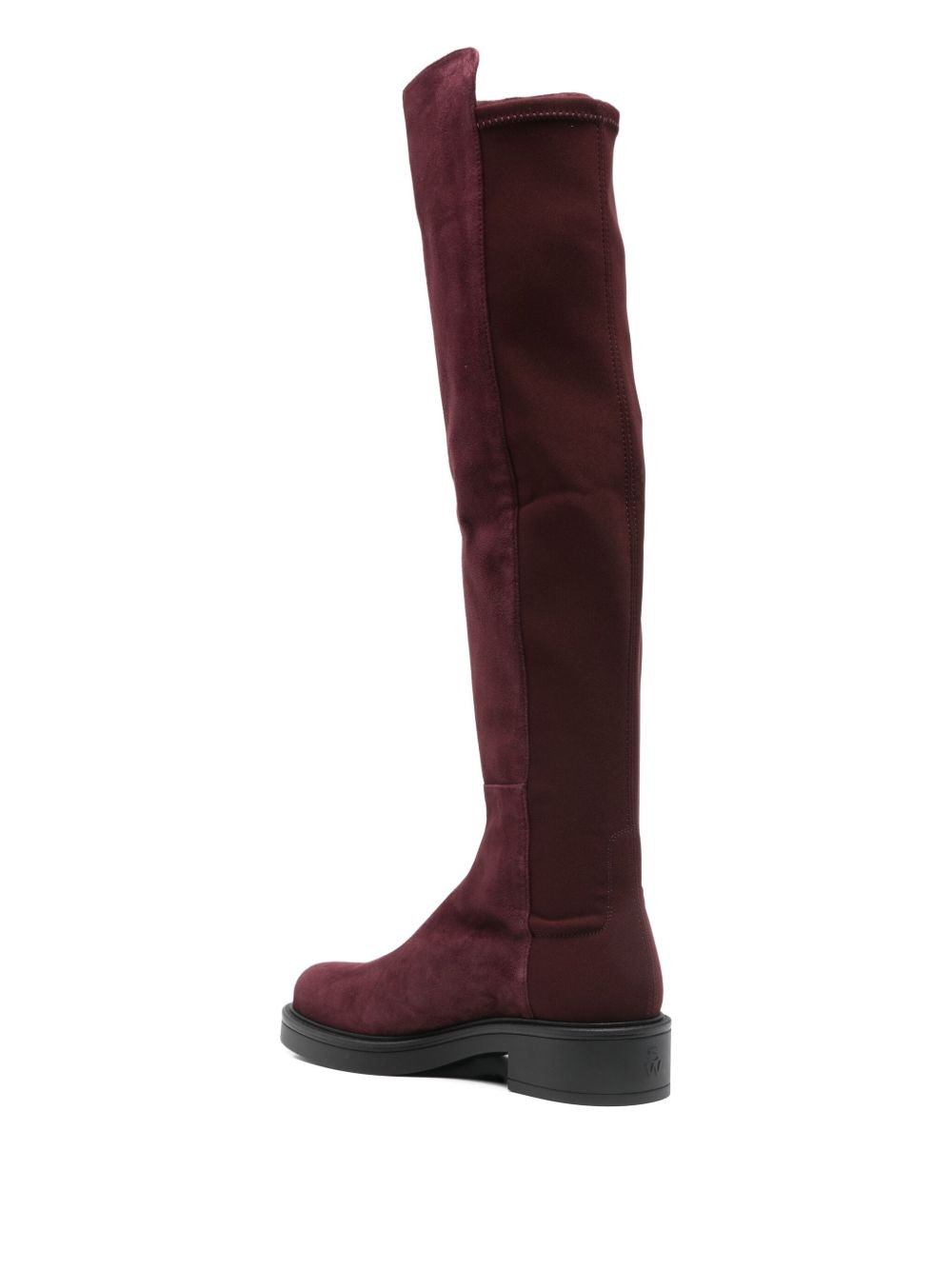 40mm suede knee-high boots - 3
