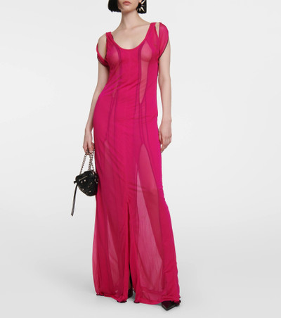 Y/Project Chiffon maxi dress outlook