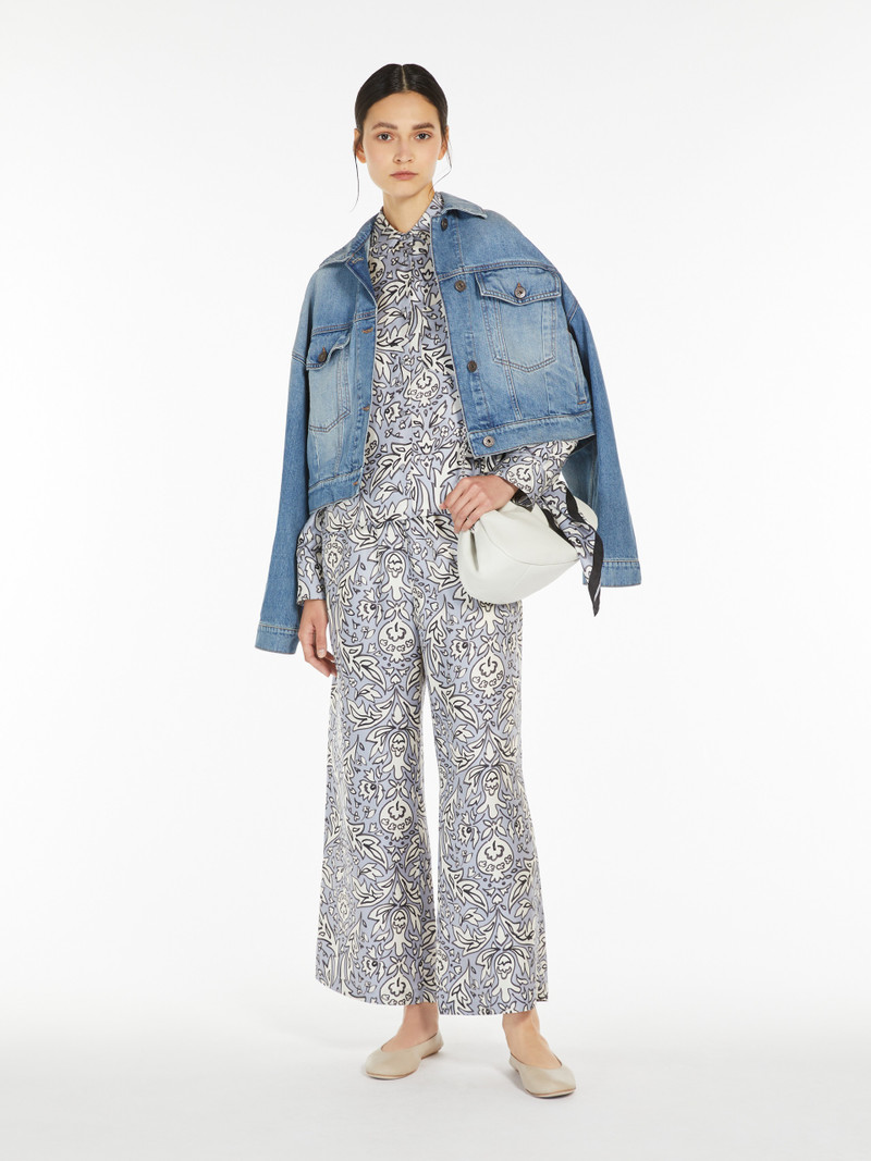 WEEKEND Max Mara FIUMANA Cropped denim jacket outlook