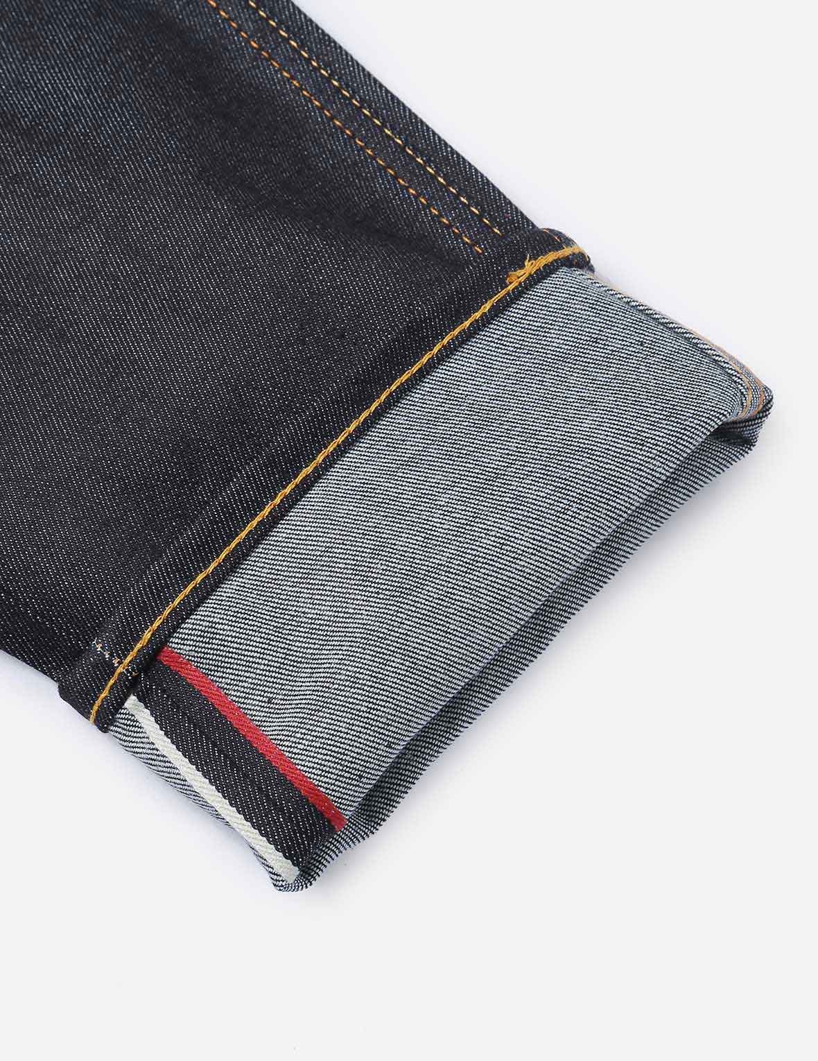 PINK SEAGULL CARROT FIT RAW DENIM JEANS #2017 - 8