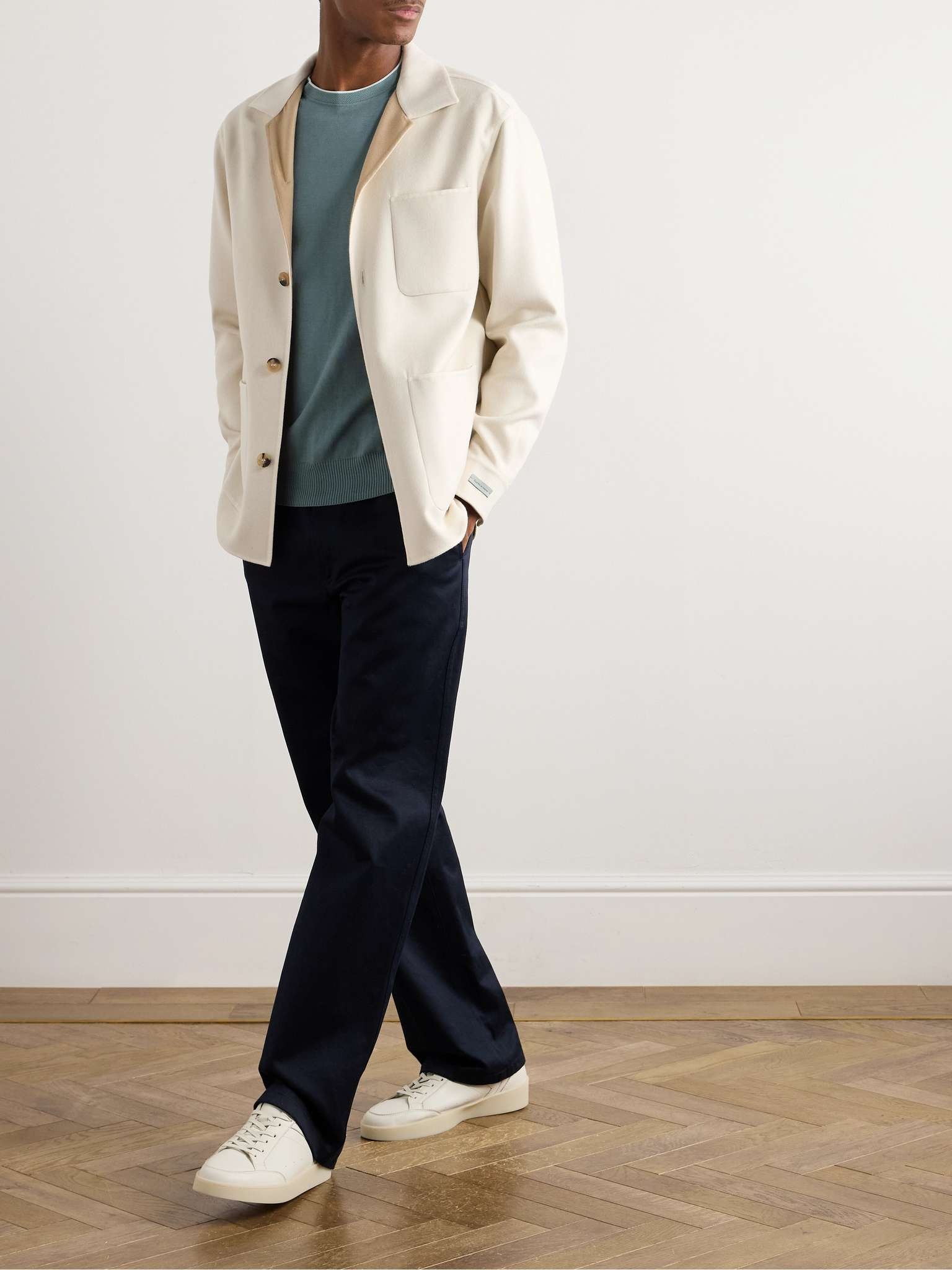 Tシャツ・カットソー CANALI FW25 Canali Shirts (CCLX0C3 GA03292001) Luxury white cotton men's shirt - Canali INTL