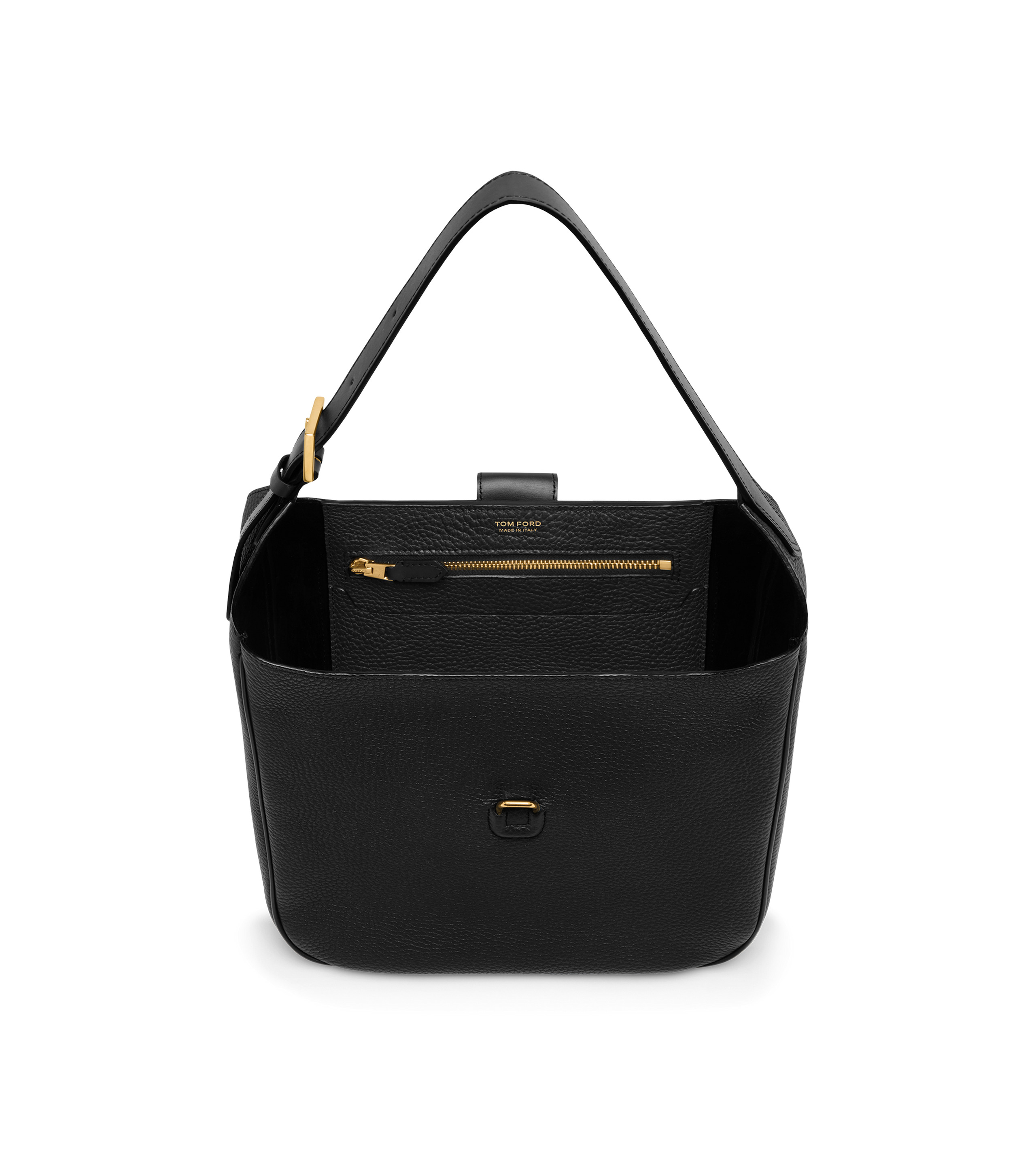 LEATHER MONARCH MEDIUM HOBO - 4