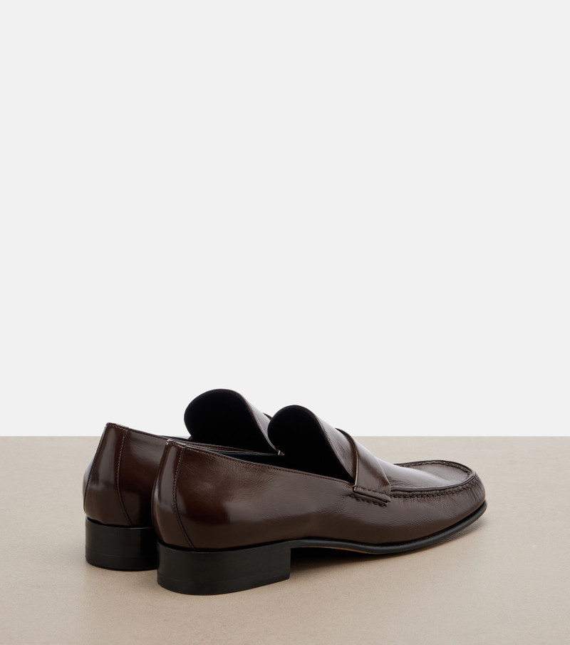 PHOEBE PHILO Leather loafers outlook