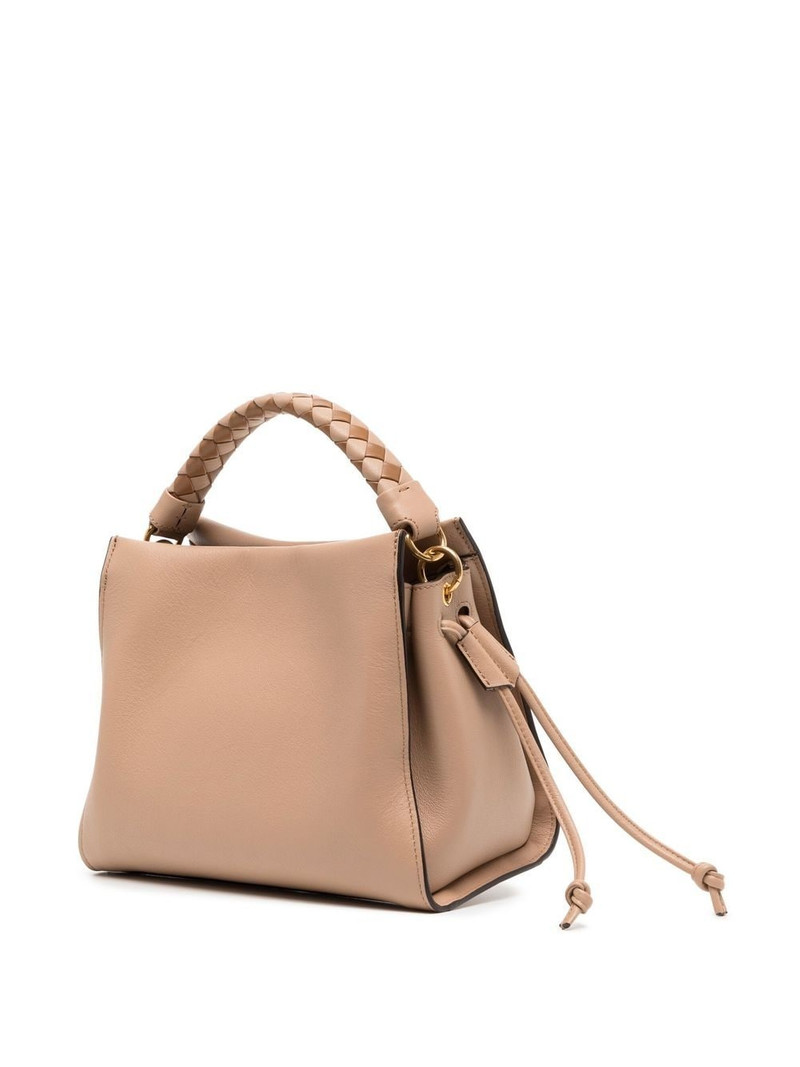Iris leather logo-print bag 3