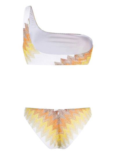 Missoni zigzag one-shoulder bikini outlook