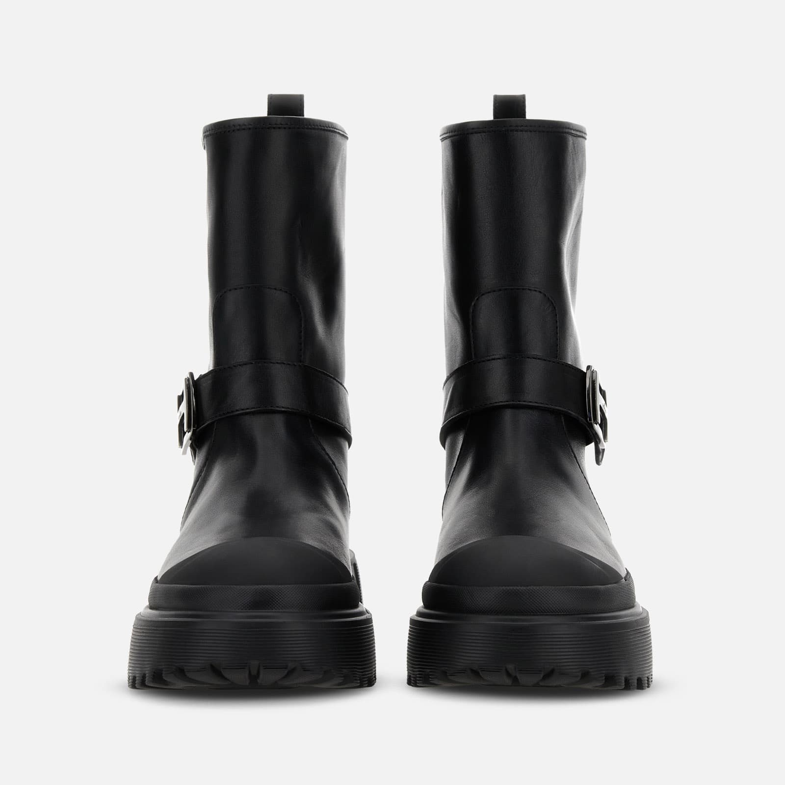 Biker Ankle Boots Hogan H619 Black - 5