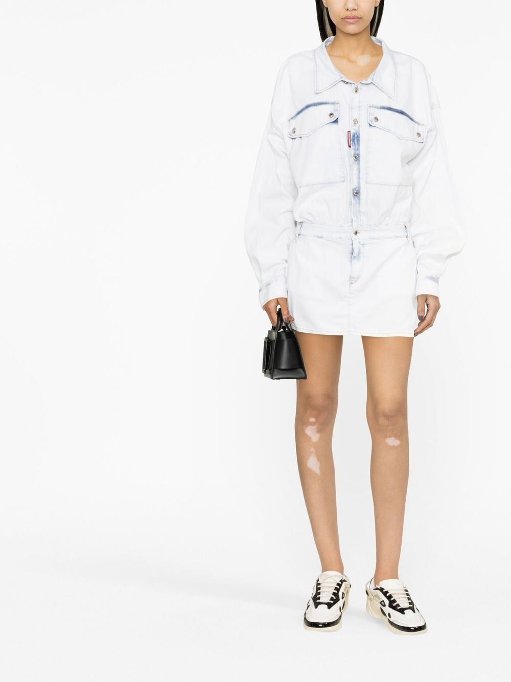 Dsquared2 Dresses Clear Blue - 6