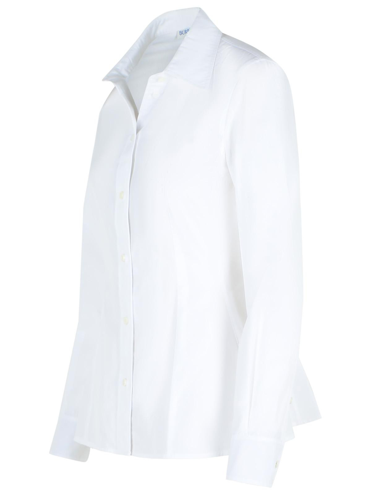 Burberry 'Eliza' White Cotton Poplin Shirt Women - 2