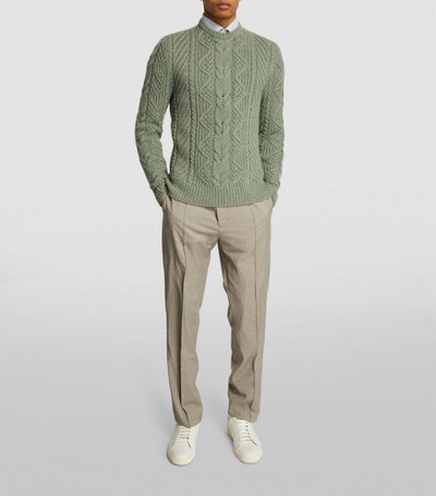 Ralph Lauren Cashmere Cable-Knit Sweater outlook