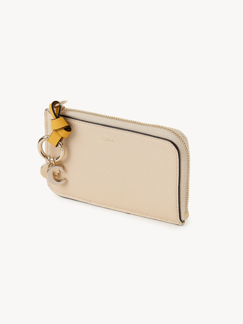 Chloé ALPHABET PURSE IN GRAINED LEATHER outlook