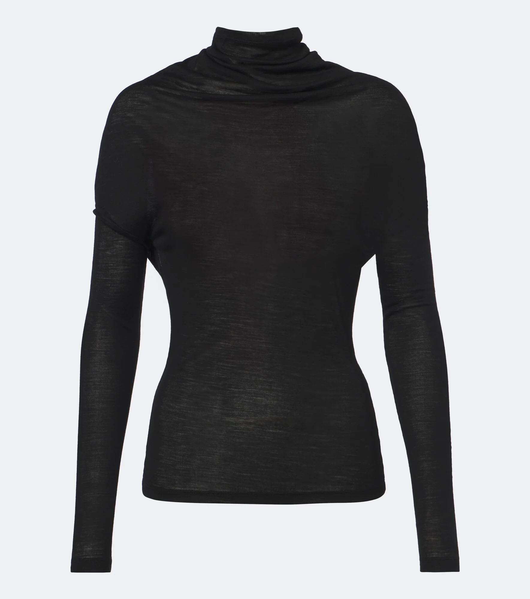 Draped jersey top - 1