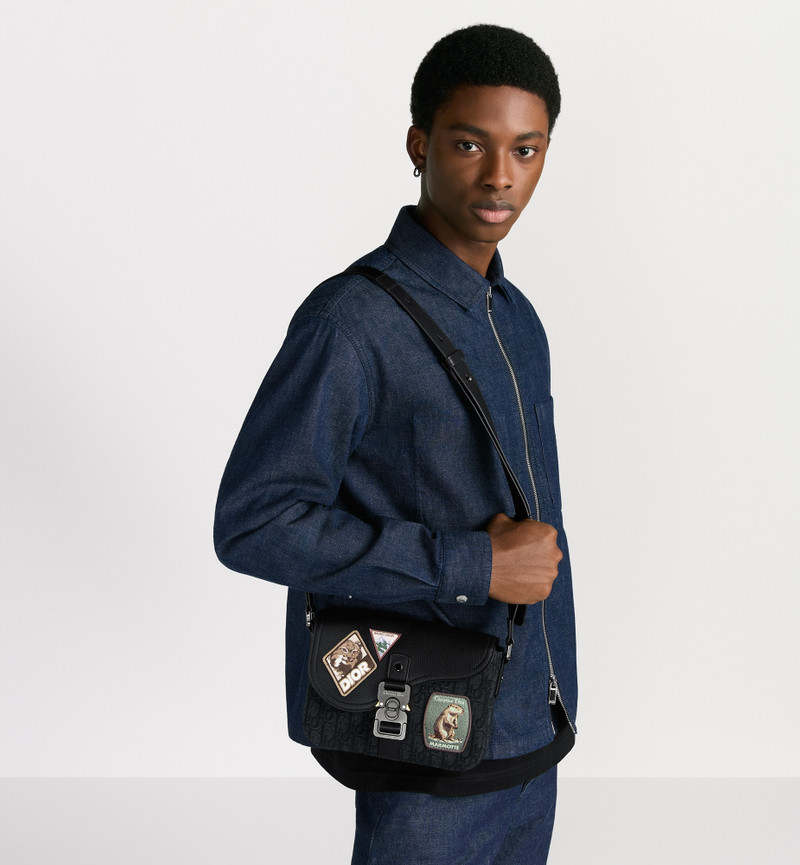Dior Small Saddle Messenger Bag with Flap outlook