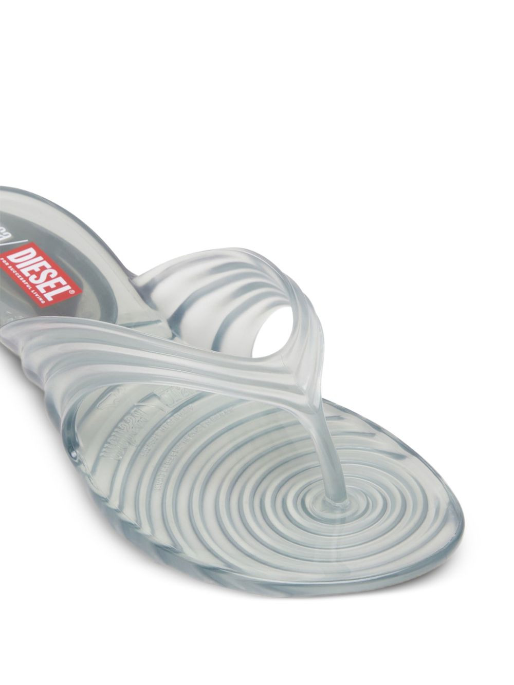x Melissa pleated thong sandals - 5