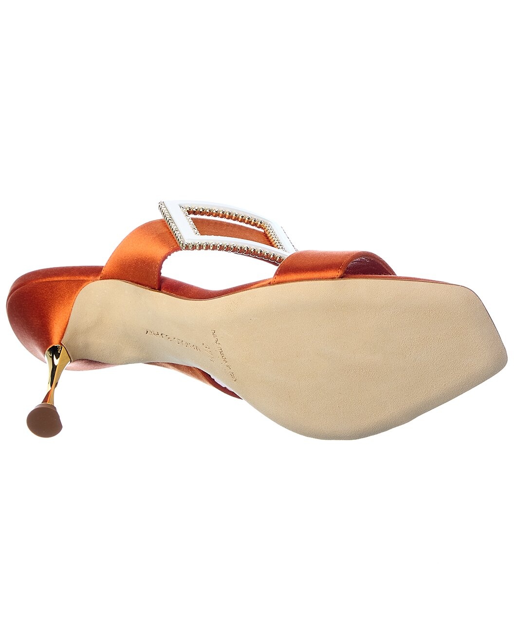 Manolo Blahnik Tuliaba 90 Satin Sandal - 4