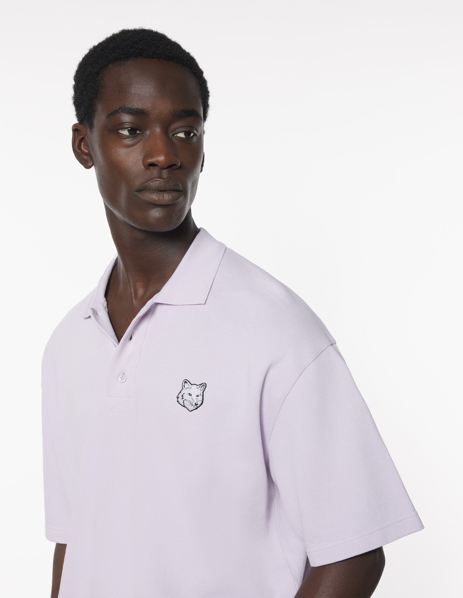BOLD FOX HEAD PATCH OVERSIZE POLO - 4