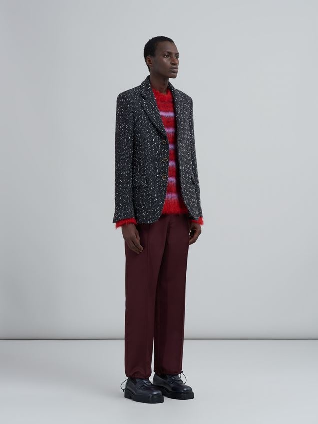 SUSTAINABLE WOOL GABARDINE TROUSERS - 2