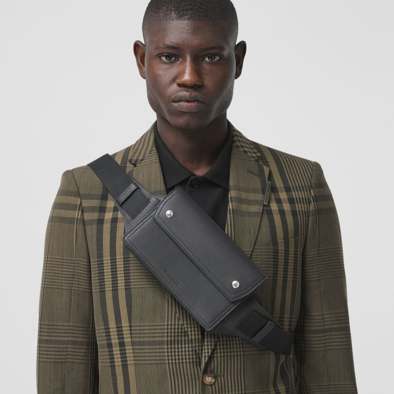 Grainy Leather Bum Bag 4