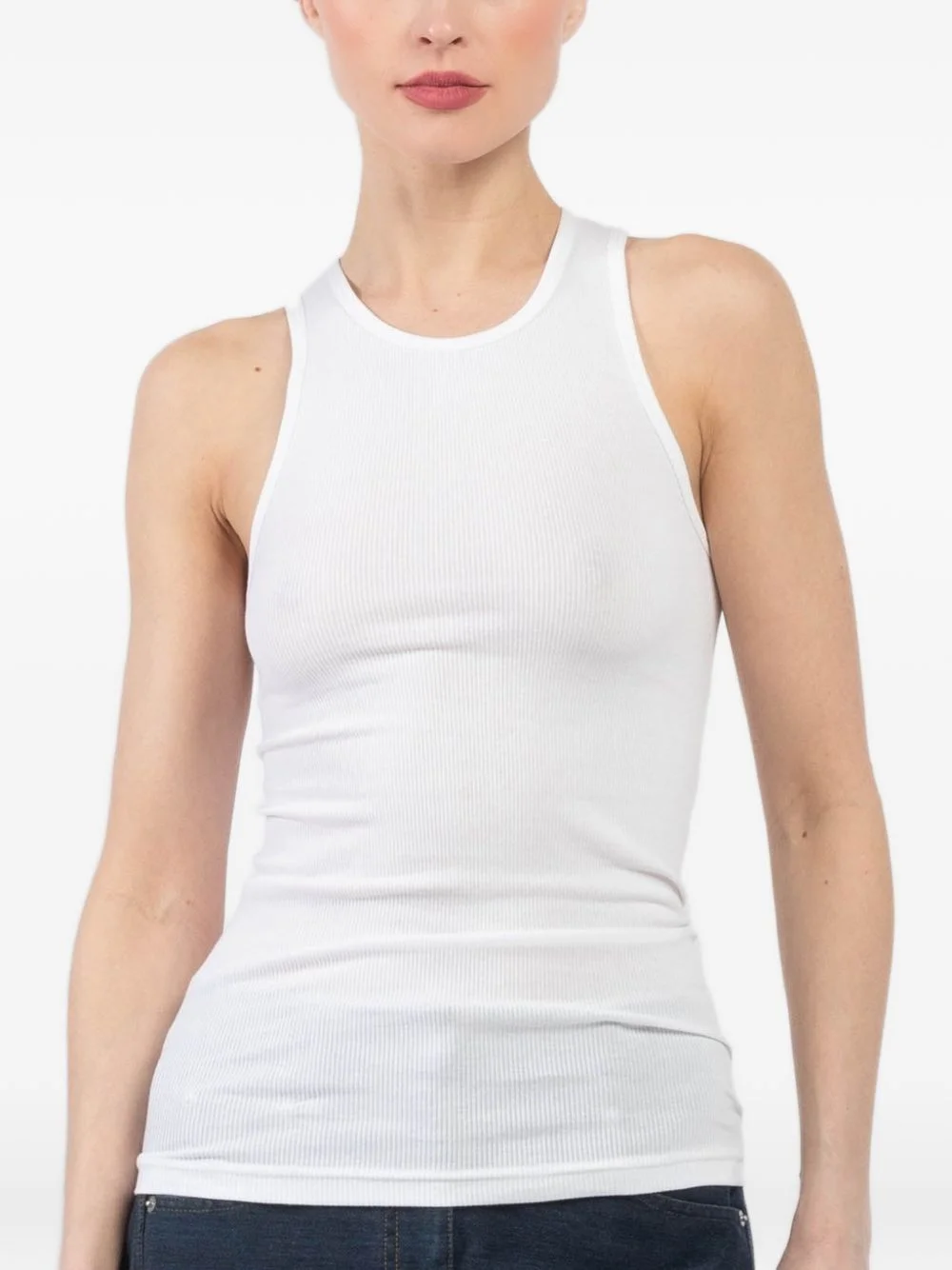 ribbed tank top - 1
