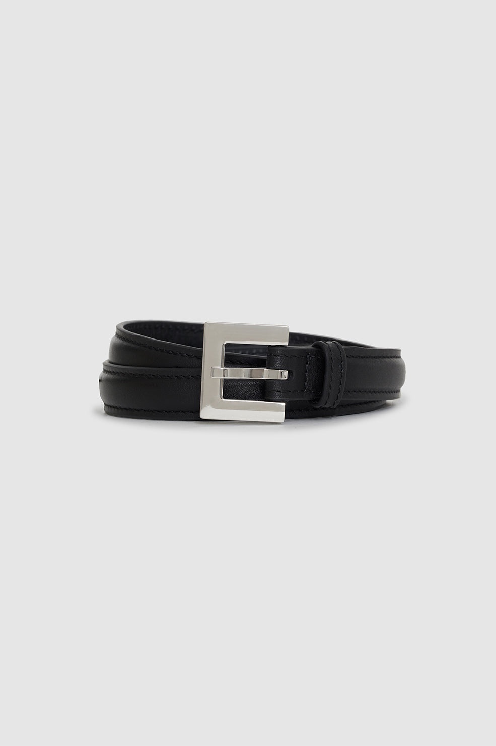 Nicola Belt - Black With Silver - 4