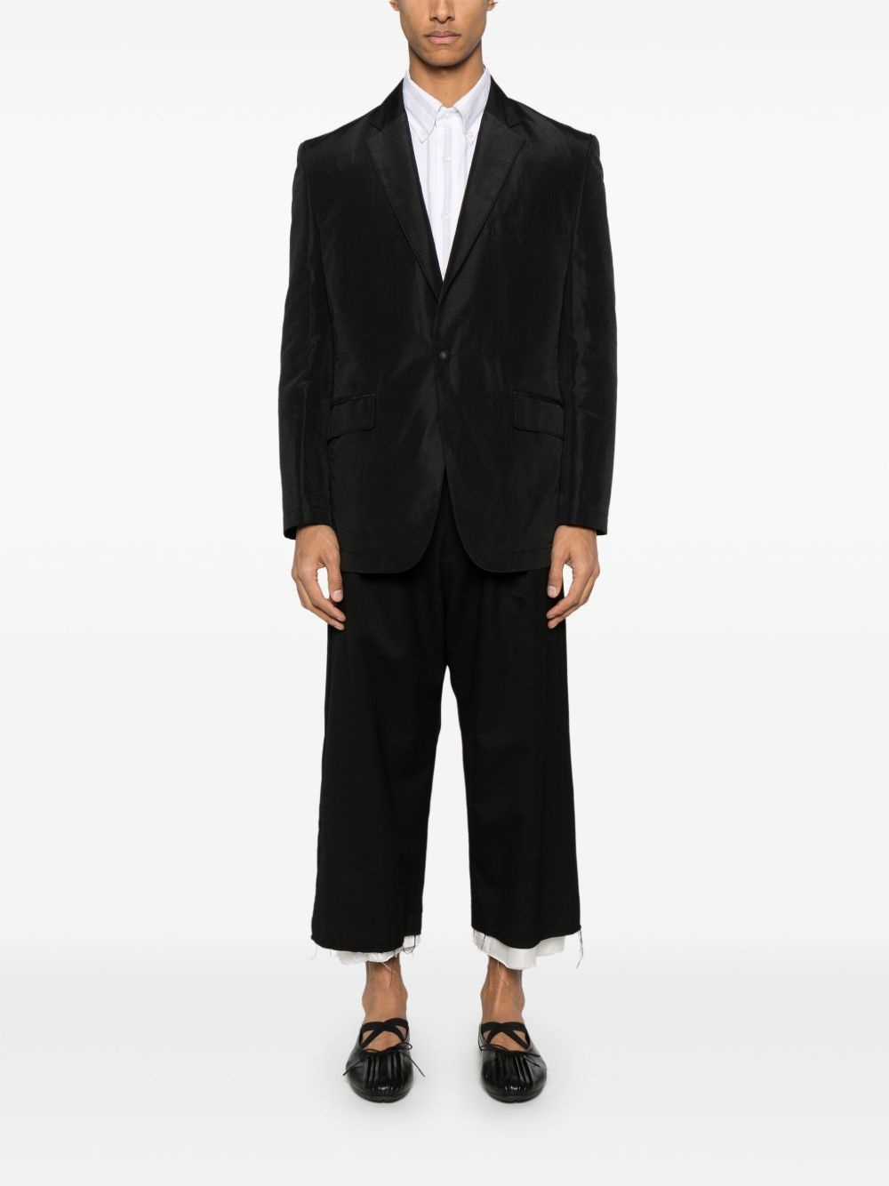 shantung blazer - 2