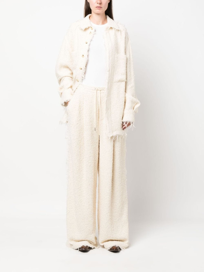 ECKHAUS LATTA button-up bouclÃ© jacket outlook