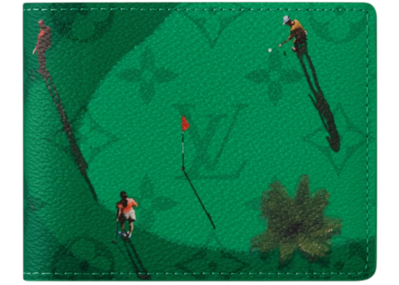 Louis Vuitton Golf Slender Wallet Green - 1