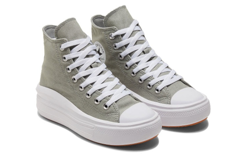 (WMNS) Converse Chuck Taylor All Star Move Platform High 'Seasonal Color - Slate Sage Gum' A00562C 3
