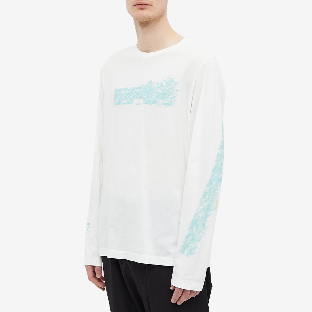 Stone Island Shadow Project Long Sleeve Neo Floral T-Shirt - 2
