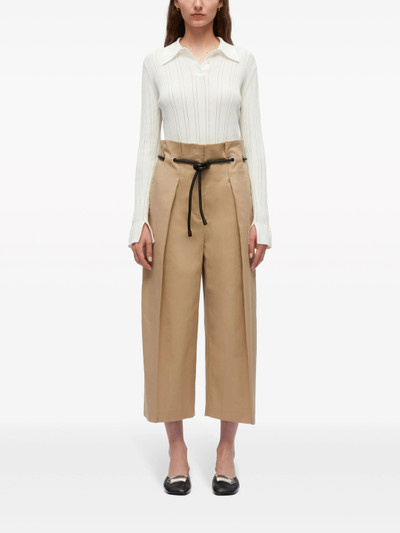 3.1 Phillip Lim Cropped Wide Leg Origami Trouser outlook