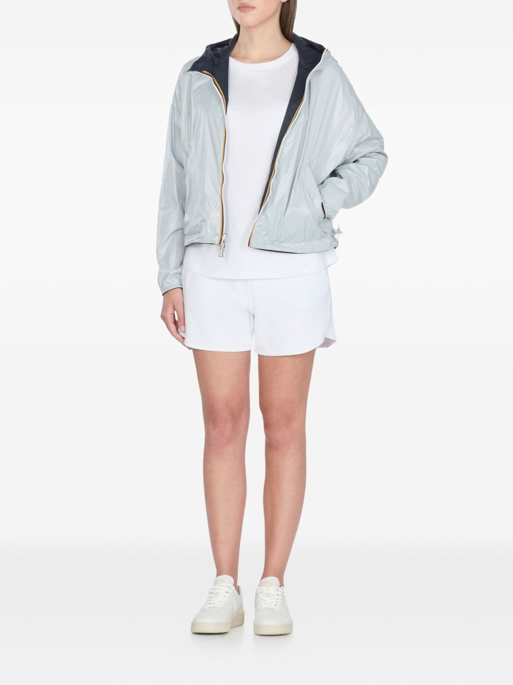 Laurette hooded zip-front jacket - 4