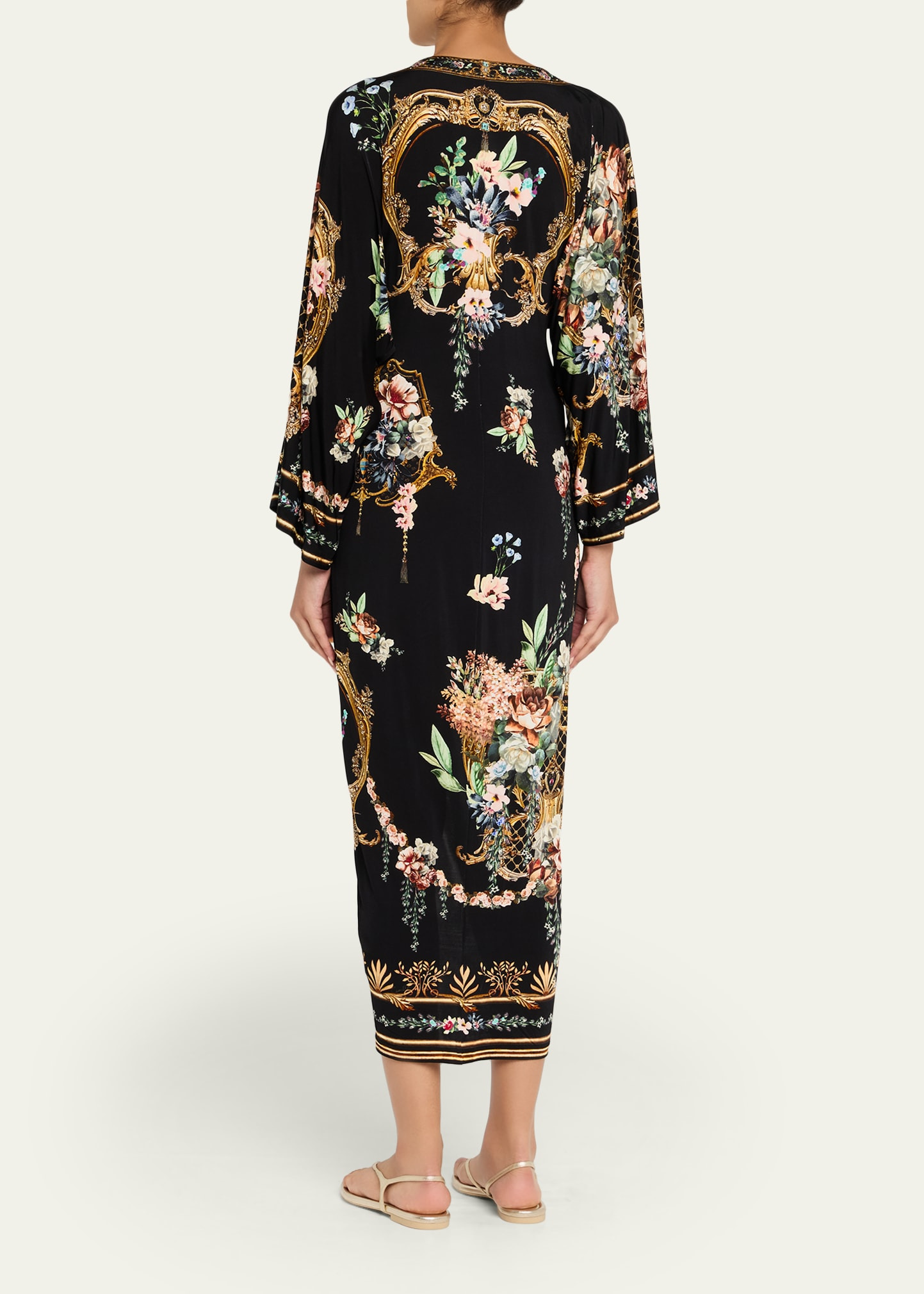 Noble Endeavours Long Split-Front Twist Dress - 3