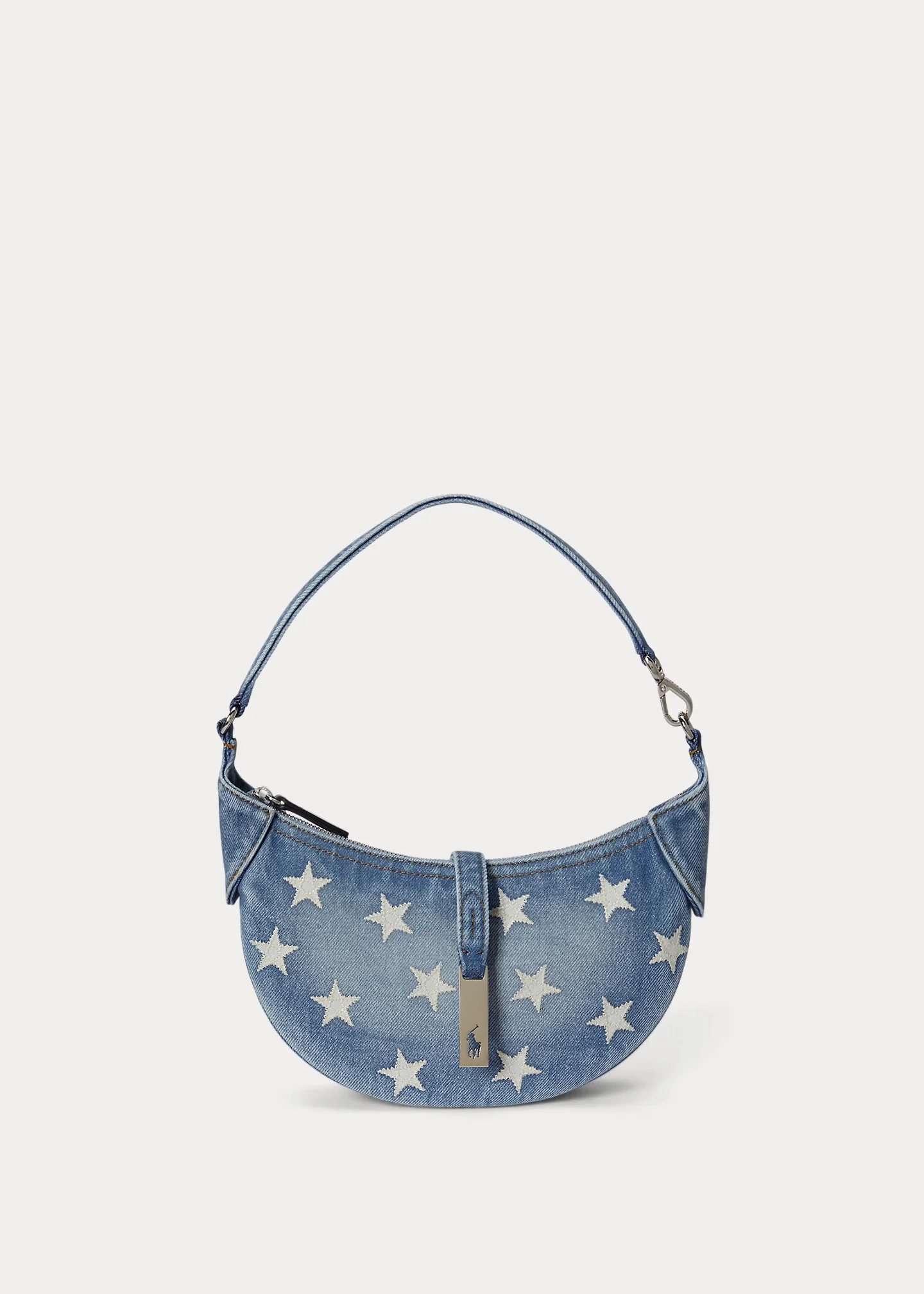 Polo ID Star Denim Mini Shoulder Bag - 1