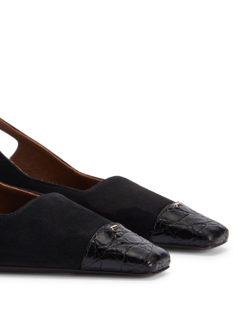 Brendha slingback leather pumps - 4