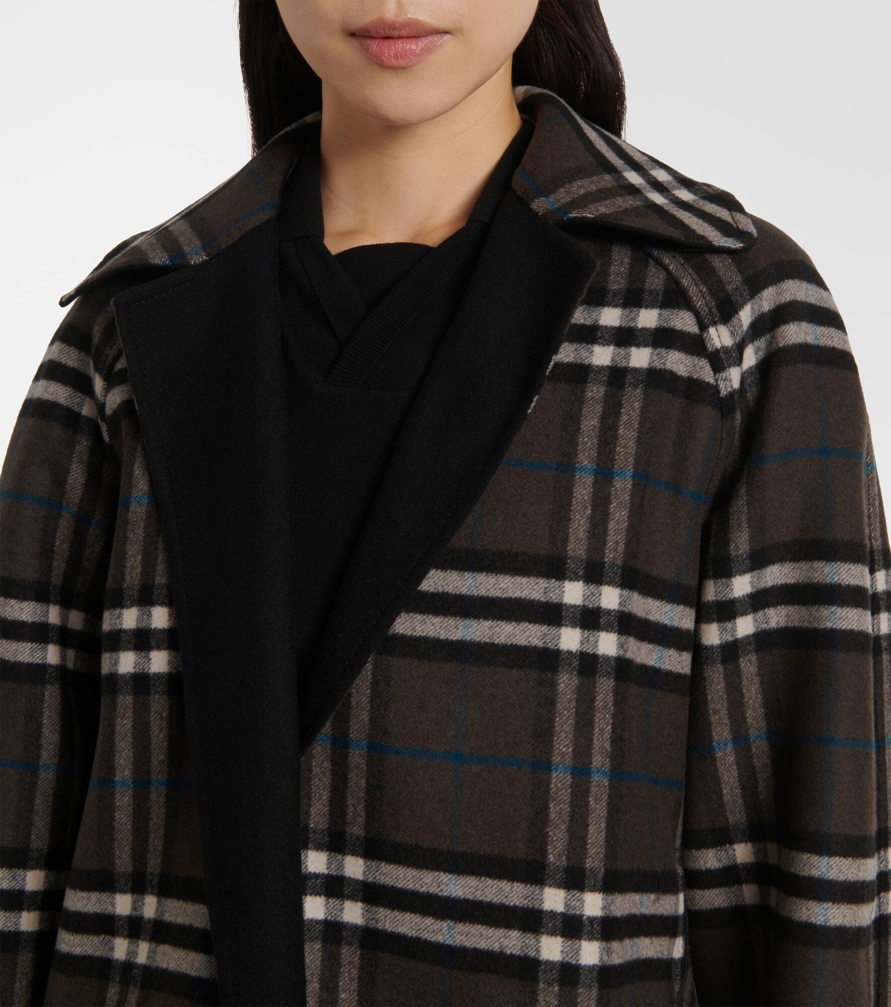 Wool wrap coat - 4