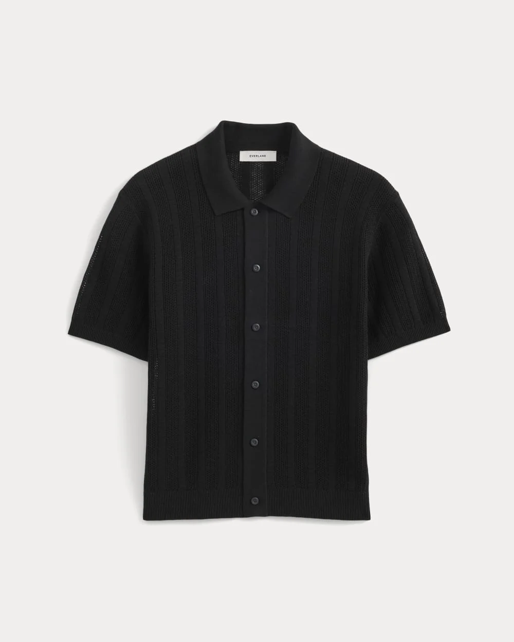 TEXTURED KNIT RESORT SHIRT - 1