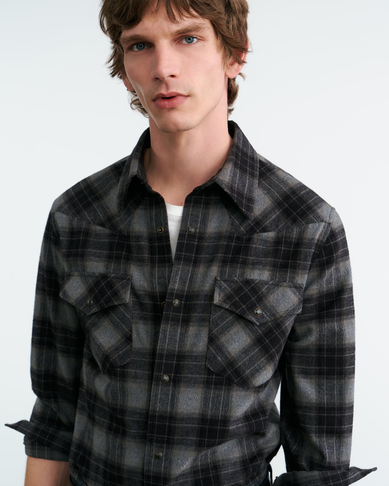 TRAVIS BUTTON UP SHIRT - 3