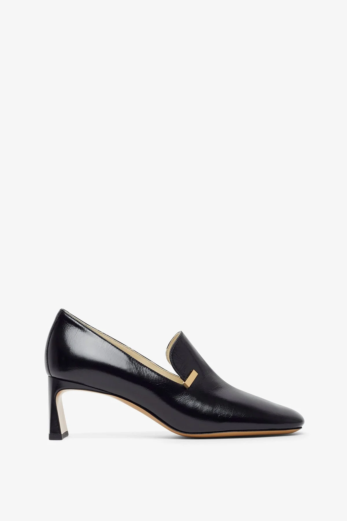 Club 60 black leather loafers - 1
