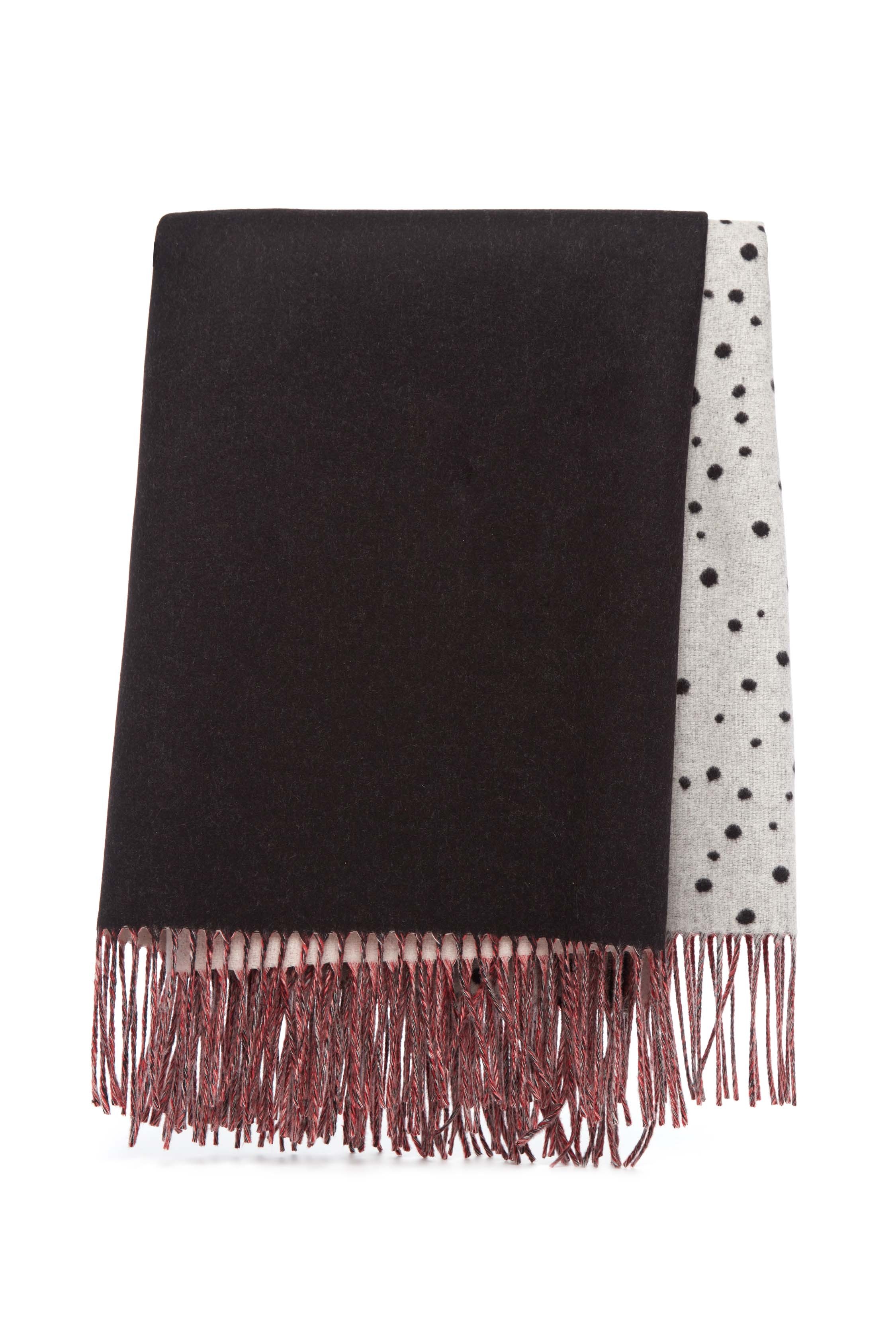 Conclan Blanket Scarf in Cashmere Jacquard - 2