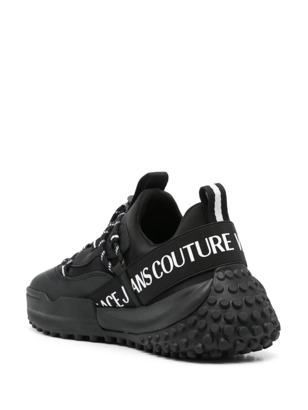 logo-embossed sneakers - 3