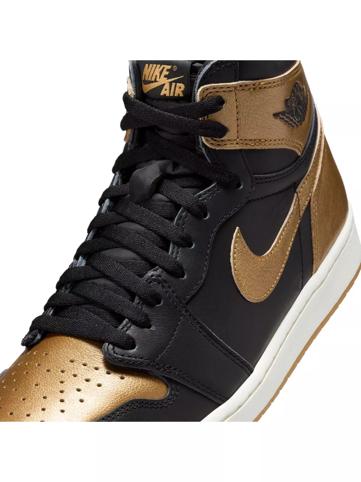 1 Retro High OG "Black And Gold" Men's Shoe - 4