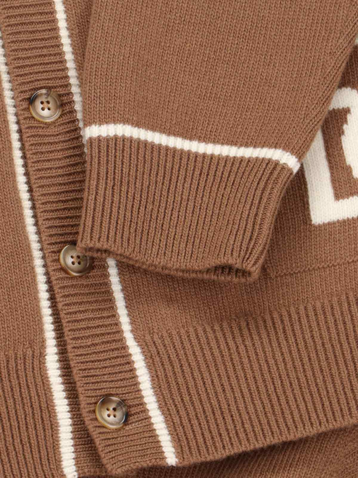 VIRGIN WOOL CARDIGAN - 5