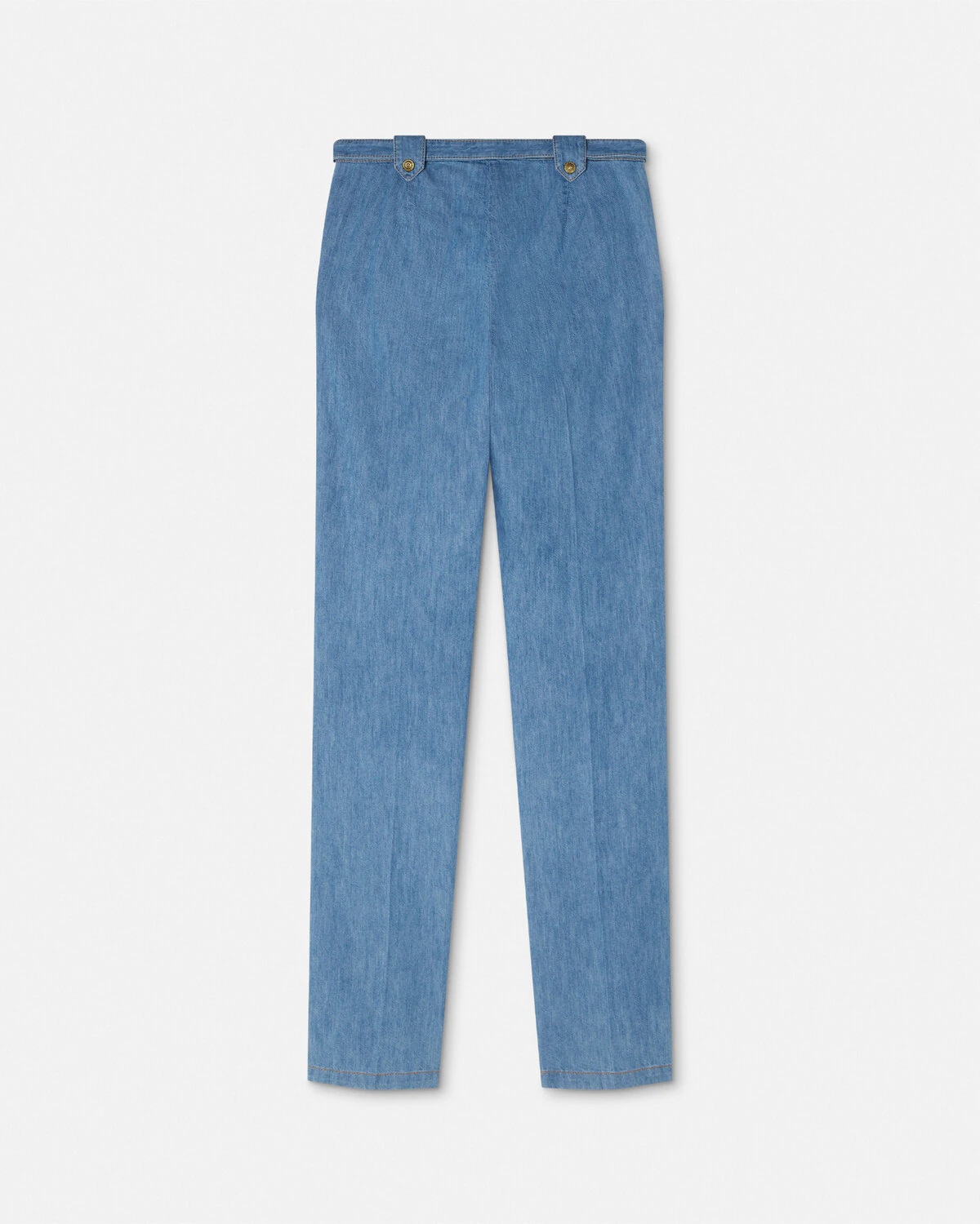 Baroque Buckle Straight-Fit Jeans - 3