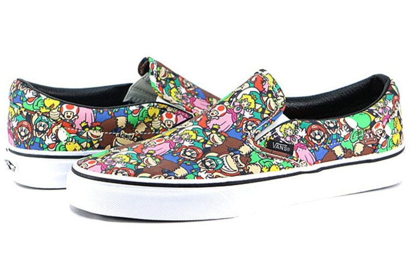 Vans Vans Nintendo x Classic Slip-On 'Super Mario Bros' VN0004MPK5A outlook