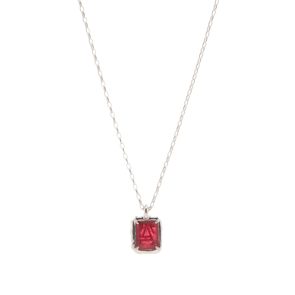 Ambush Square Cut Gem Necklace - 1